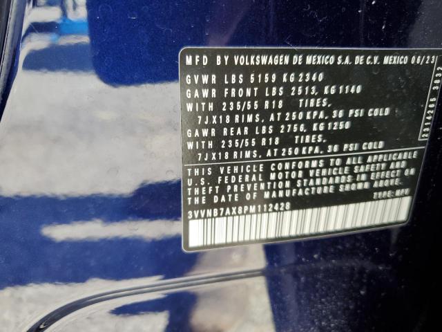 3VVNB7AX8PM112428 Volkswagen TIGUAN SE