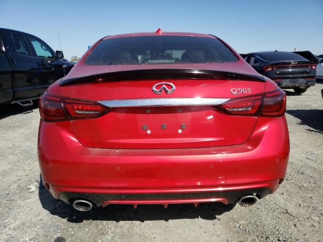 JN1FV7AP0JM461499 Infiniti Q50 Red Sport 400