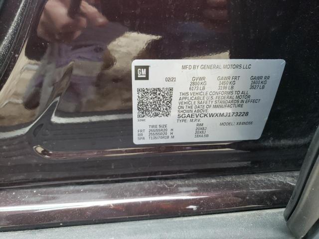 5GAEVCKWXMJ173228 Buick Enclave Avenir