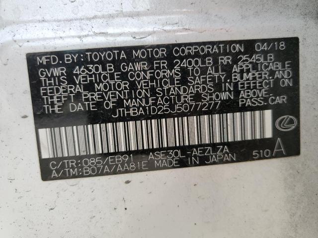 JTHBA1D25J5077277 Lexus IS 300