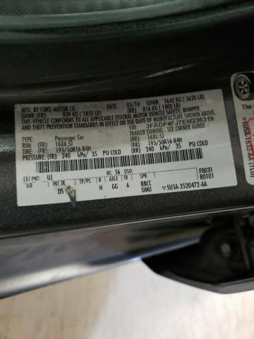 3FADP4FJ7EM236319 Ford Fiesta Titanium