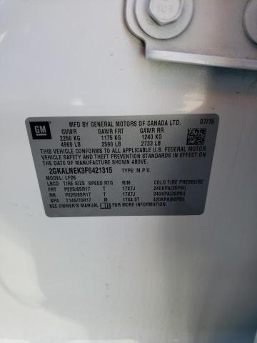 2GKALNEK3F6421315 GMC TERRAIN SL