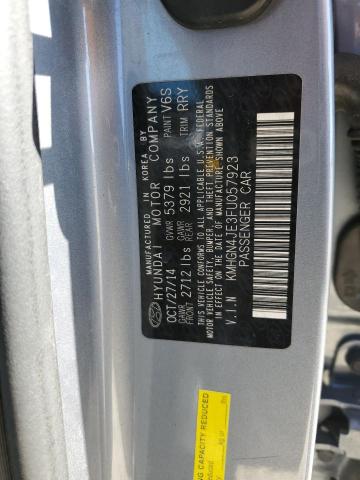 KMHGN4JE3FU057923 Hyundai Genesis 3.8l