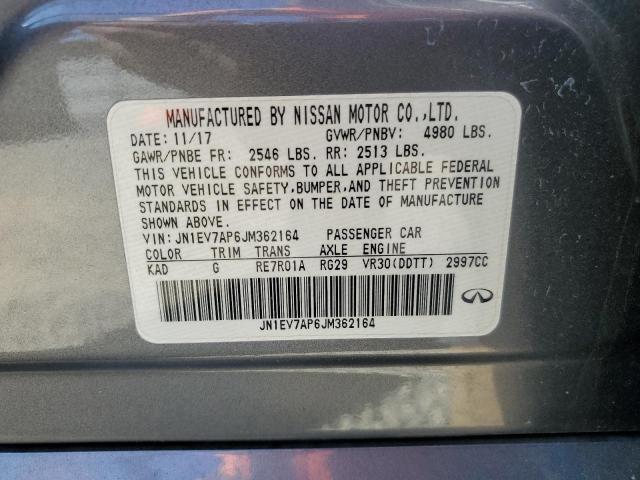 JN1EV7AP6JM362164 Infiniti Q50 LUXE