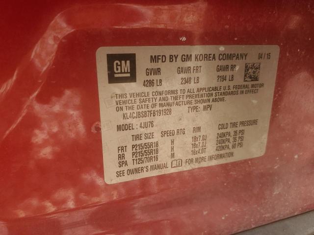 KL4CJBSB7FB191928 Buick Encore Convenience