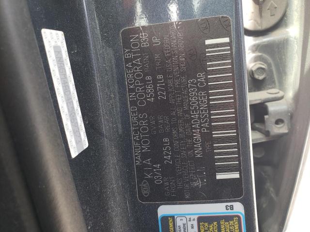 KNAGM4AD4E5069373 KIA OPTIMA HYBRID
