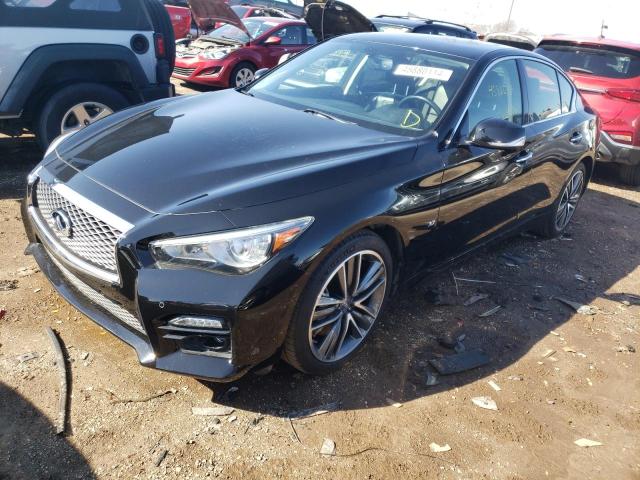 45880114 :رقم المزاد ، JN1BV7ARXFM418652 vin ، 2015 Infiniti Q50 Base مزاد بيع