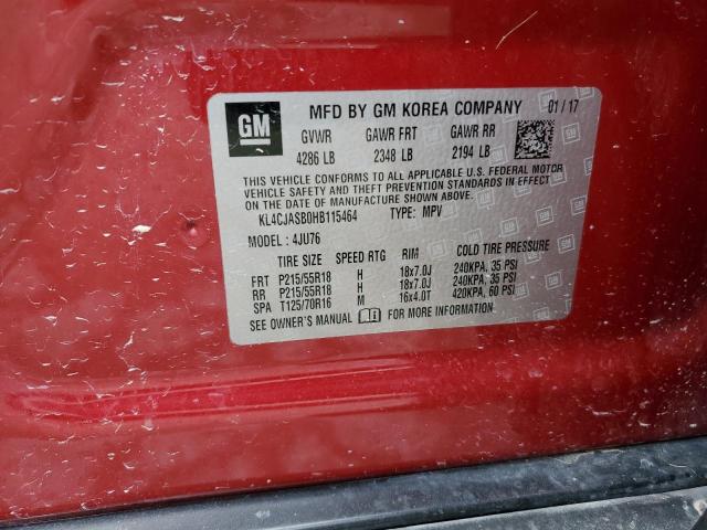 KL4CJASB0HB115464 Buick Encore Preferred