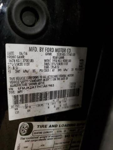 1FMJK2AT7HEA03863 Ford Expedition El Limited