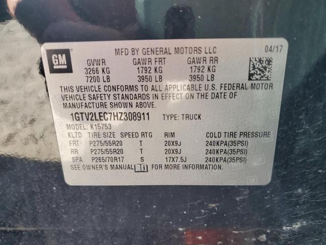 1GTV2LEC7HZ308911 GMC Sierra K1500
