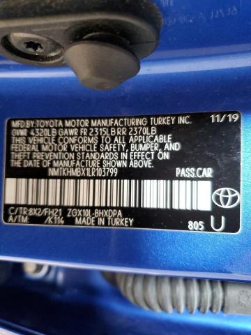 NMTKHMBX1LR103799 Toyota C-HR XLE