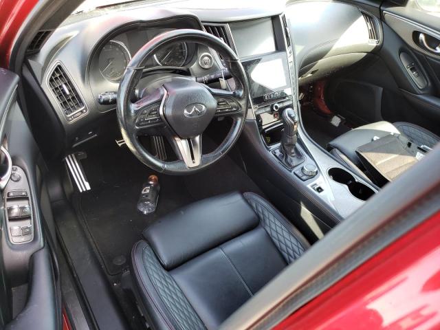 JN1FV7AP0JM461499 Infiniti Q50 Red Sport 400
