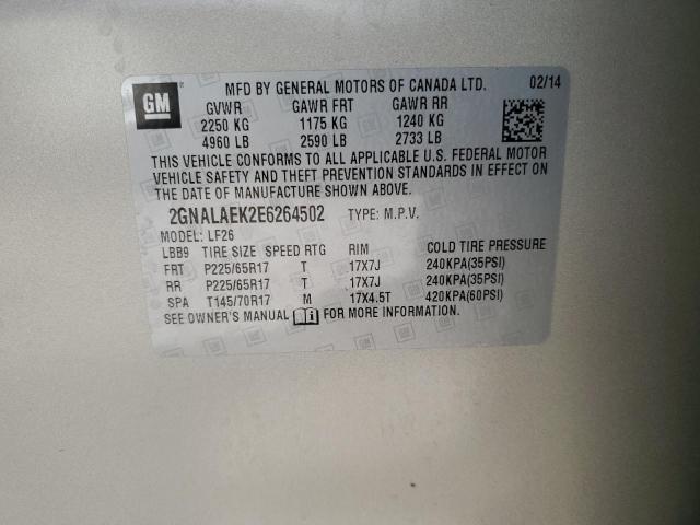 2GNALAEK2E6264502 Chevrolet EQUINOX LS