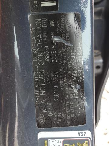 KNAFX4A68F5256430 KIA FORTE LX