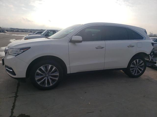 Auction sale of the 2016 Acura Mdx Technology, vin: 5FRYD3H44GB014302, lot number: 45266554