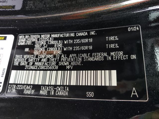 2T2AGCEZXRC056938 Lexus Nx 350 Base