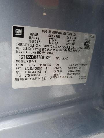 1GT12ZE86FF605728 GMC Sierra K2500 Slt