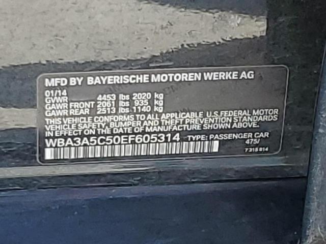 WBA3A5C50EF605314 BMW 328 I