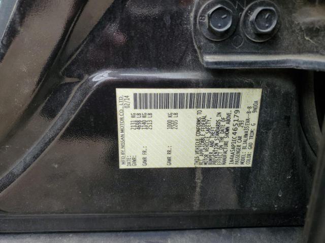 1N4AA5AP1EC465179 Nissan MAXIMA S
