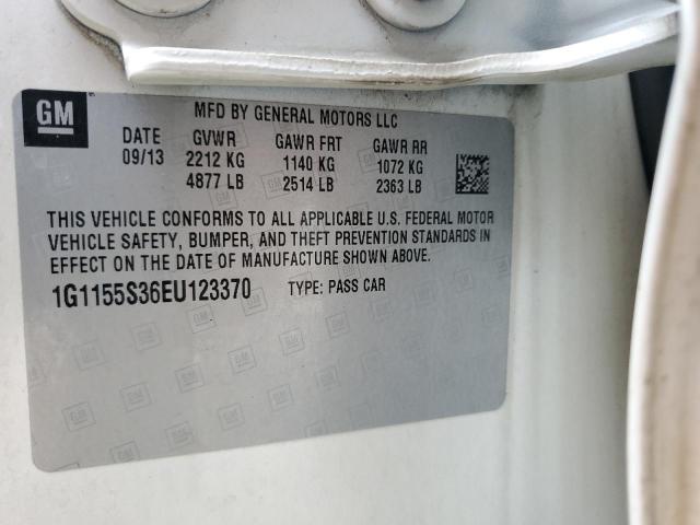 1G1155S36EU123370 Chevrolet IMPALA LTZ