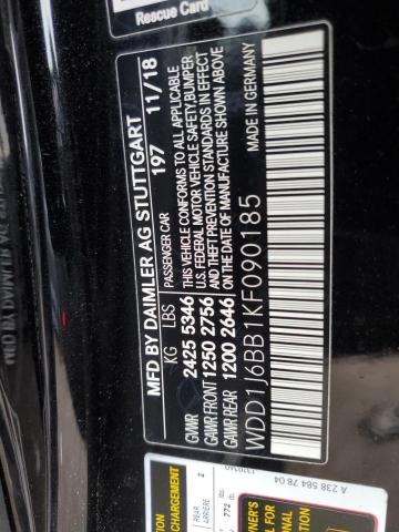 WDD1J6BB1KF090185 Mercedes-Benz E AMG 53