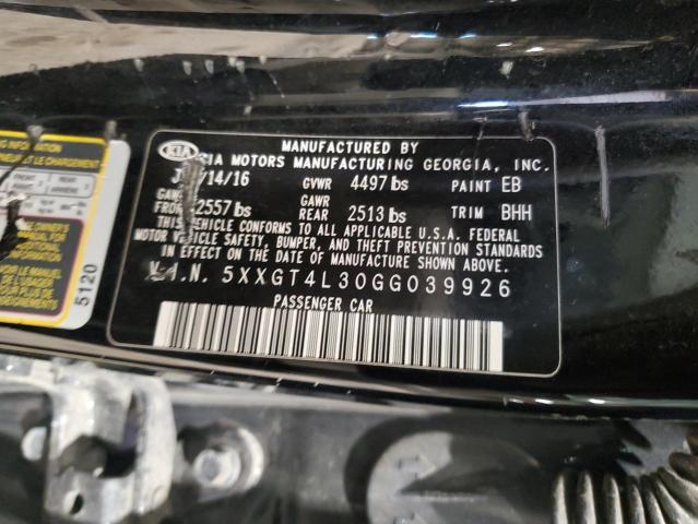 5XXGT4L30GG039926 KIA Optima Lx