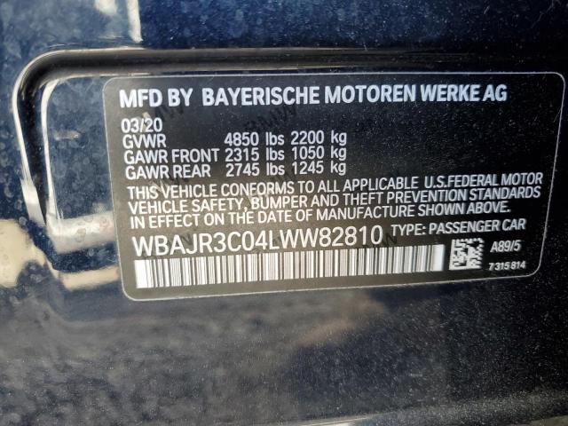 WBAJR3C04LWW82810 BMW 530 I