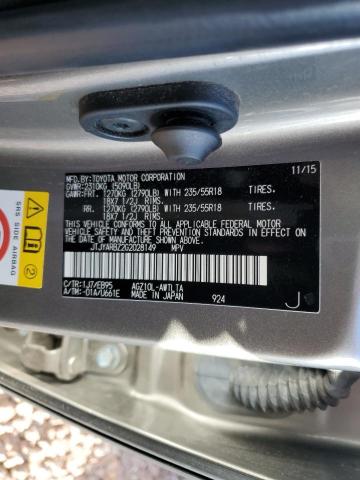 JTJYARBZ2G2028149 Lexus Nx 200t Base