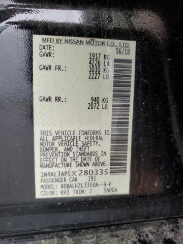 1N4AL3AP5JC280335 Nissan ALTIMA 2.5