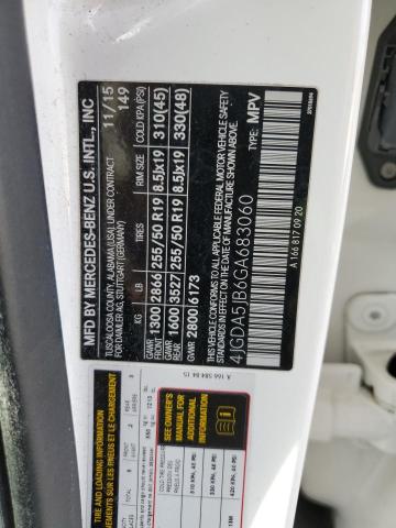 4JGDA5JB6GA683060 Mercedes-Benz GLE 350