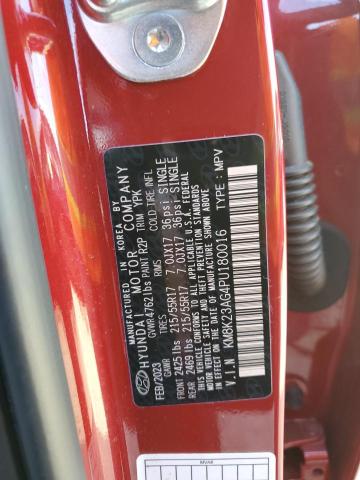 KM8K23AG4PU180016 Hyundai Kona Se