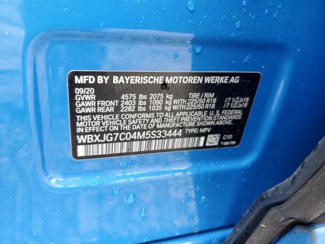 WBXJG7C04M5S33444 BMW X1 Sdrive28i