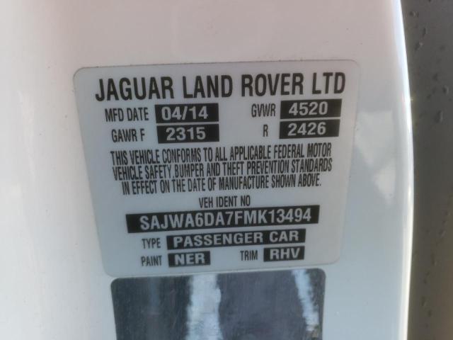 SAJWA6DA7FMK13494 Jaguar F-TYPE R