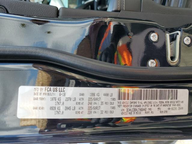 3C4NJCBB4JT466442 Jeep Compass Latitude