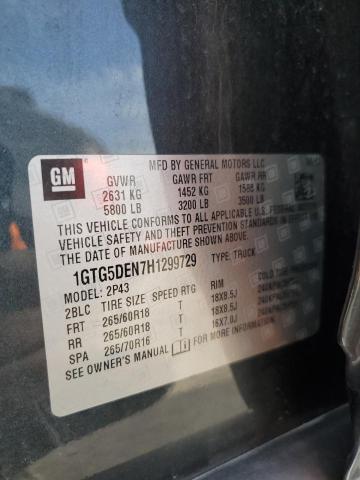 1GTG5DEN7H1299729 GMC CANYON SLT
