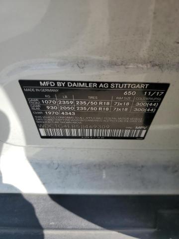 WDCTG4EB5JJ469309 Mercedes-Benz GLA 250