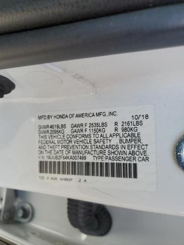 19UUB2F64KA007499 Acura Tlx Technology