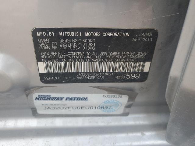 JA32U2FU0EU010691 Mitsubishi Lancer Es/es Sport