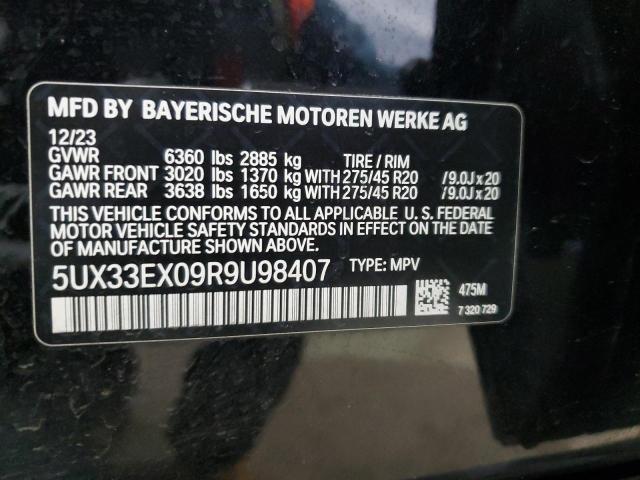 5UX33EX09R9U98407 BMW X6 Xdrive40i
