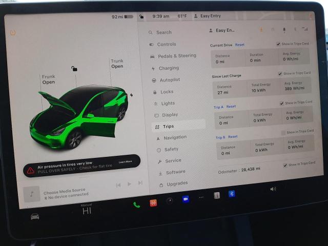7SAYGDEE1PF634166 Tesla Model Y