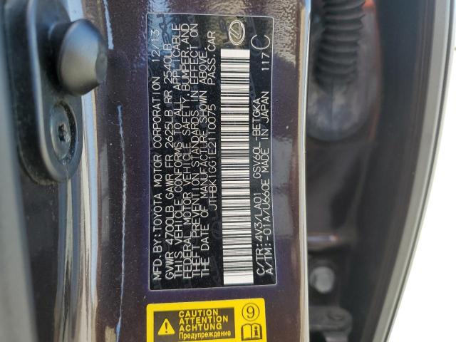 JTHBK1GG1E2110075 Lexus ES 350