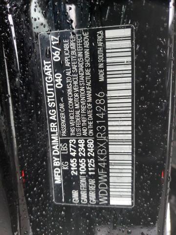 WDDWF4KBXJR314286 Mercedes-Benz C 300 4matic