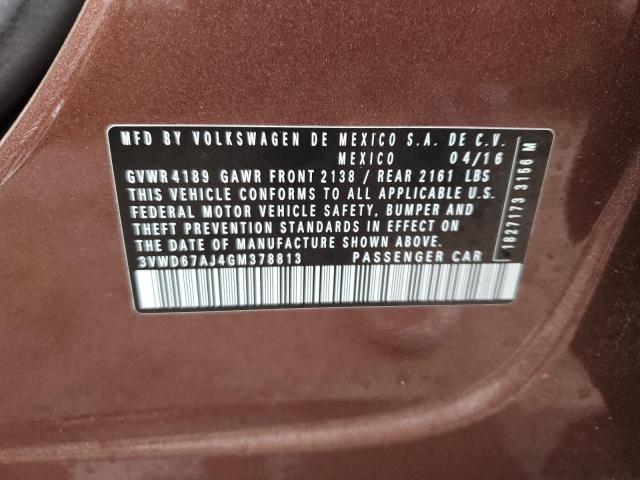 3VWD67AJ4GM378813 Volkswagen JETTA SE