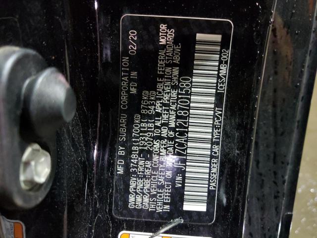 JF1ZCAC12L8701580 Subaru Brz Limited