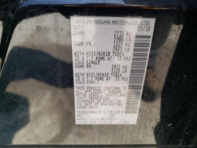 5N1DL0MN6JC528183 Infiniti QX60