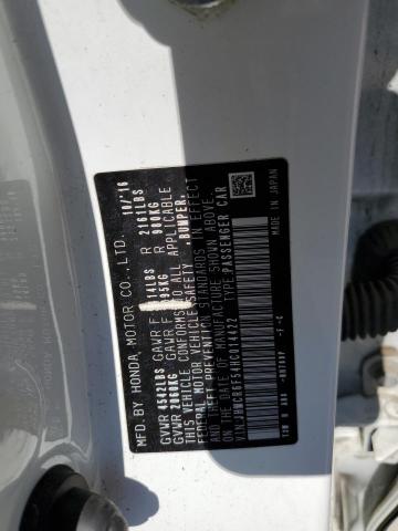 JHMCR6F54HC014422 Honda Accord Hybrid Exl