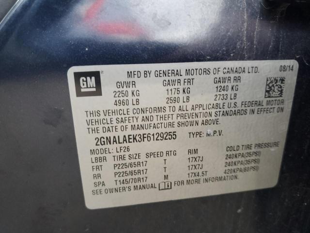 2GNALAEK3F6129255 Chevrolet EQUINOX LS