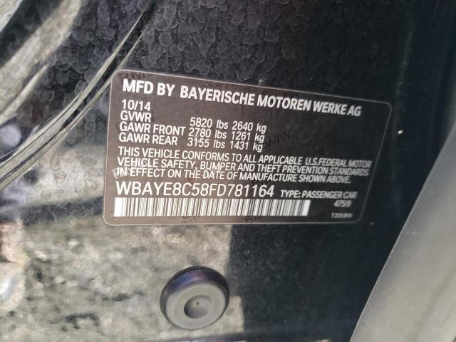 WBAYE8C58FD781164 BMW 750 LI