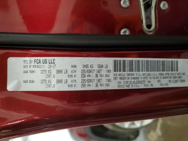 1C4PJMLX9JD603275 Jeep Cherokee Latitude Plus