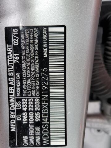 WDDSJ4EBXFN192276 Mercedes-Benz CLA 250